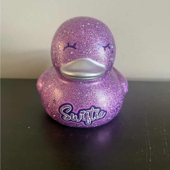 Taylor Swift Swiftie Number 13 Large Purple Glitter Rubber Duck. RARE! - Picture 1 of 6